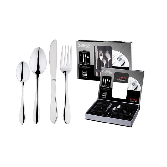 Cutlery set 24pcs inox