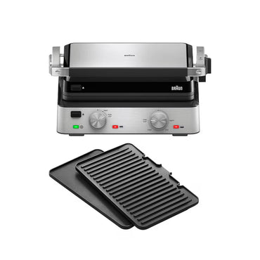 Braun Multi Contact Grill 2000w Stainless Steel
