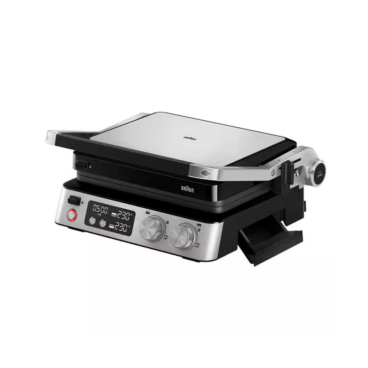 Braun Contact Grill 2000W Stainless Steel Die-Cast