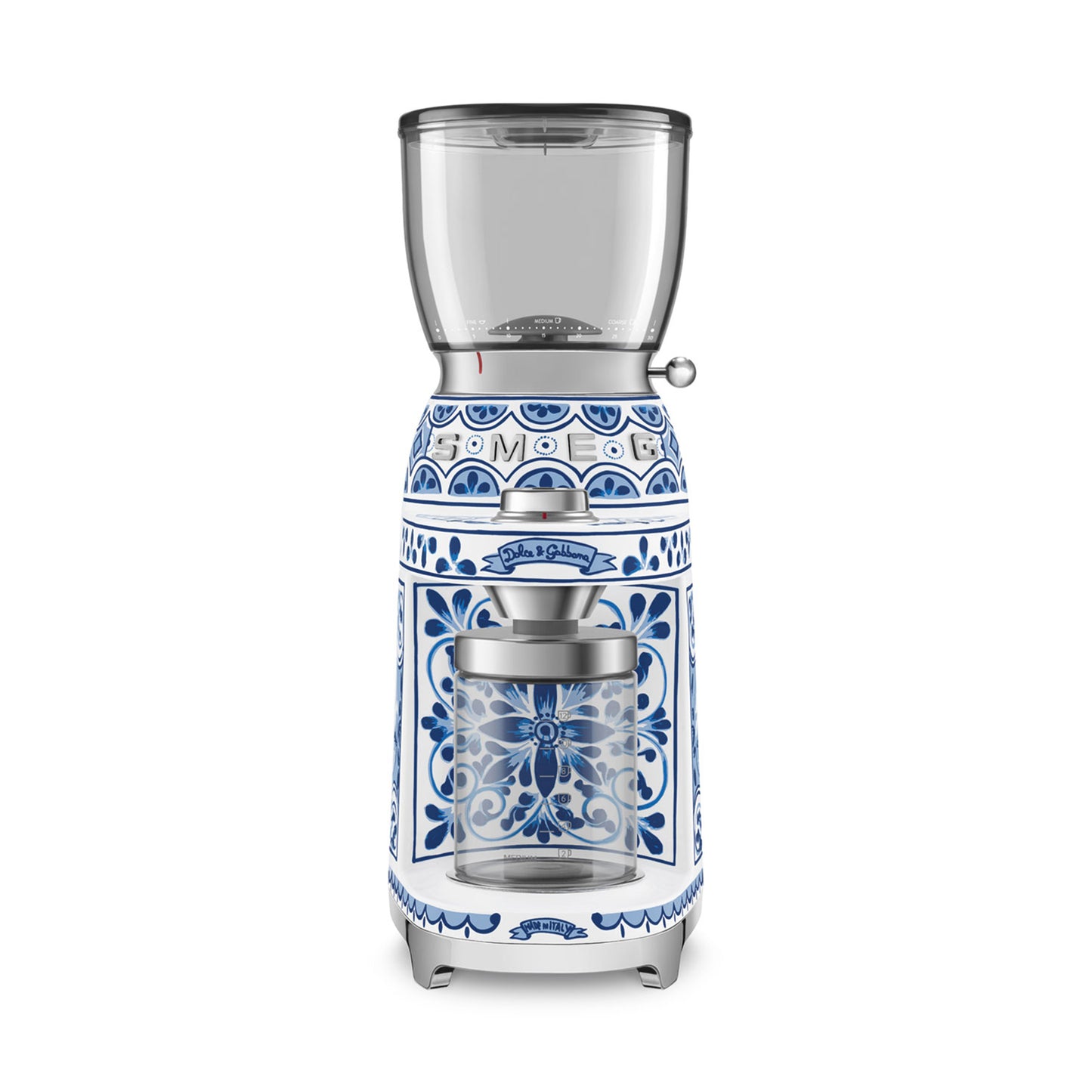 Smeg Coffee Grinder Dolce & Gabbana Blu