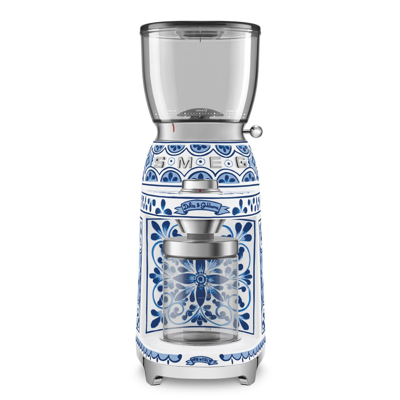 Smeg Coffee Grinder Dolce & Gabbana Blu