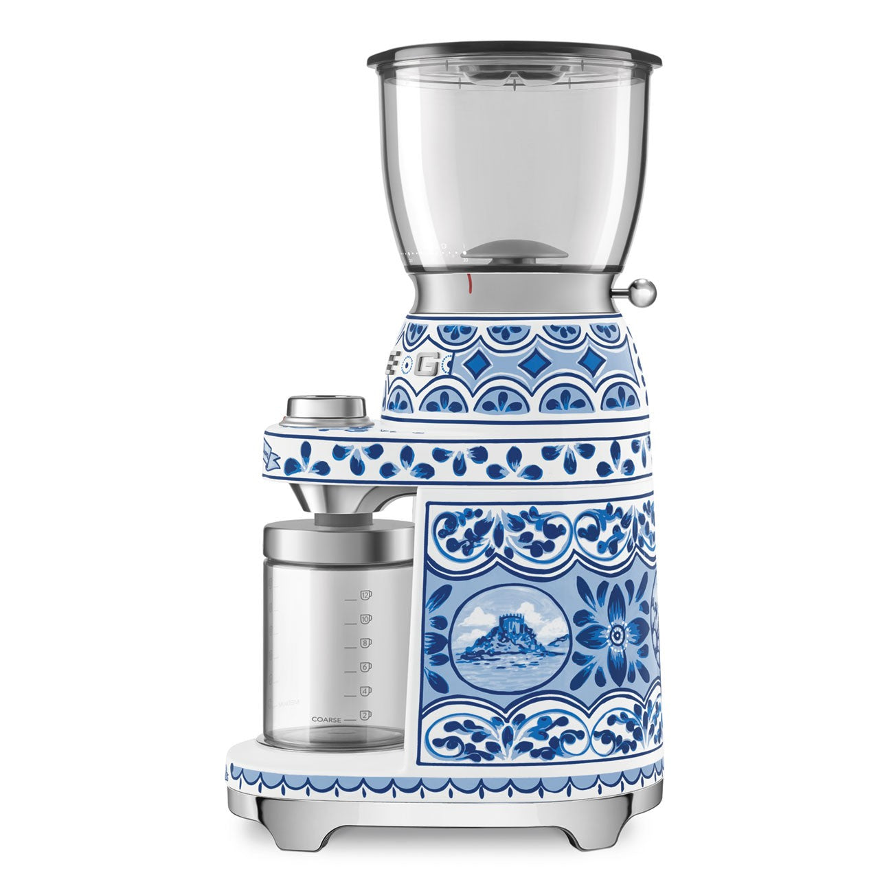 Smeg Coffee Grinder Dolce & Gabbana Blu