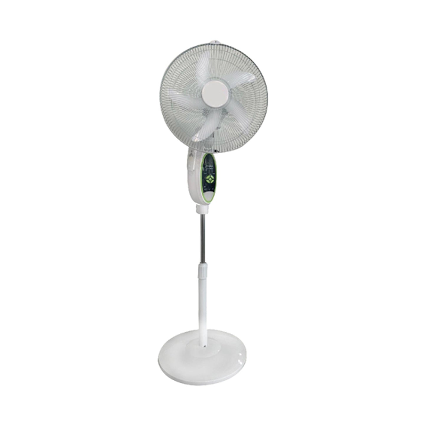 Chrome Rechargeable Fan Dc 12v 9 Speeds