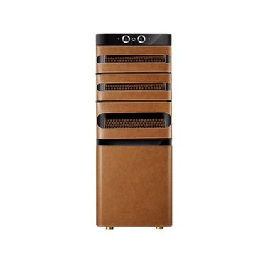 CAMPOMATIC Luxury Humidor 1200Cigar Leather Fingerprint Lock