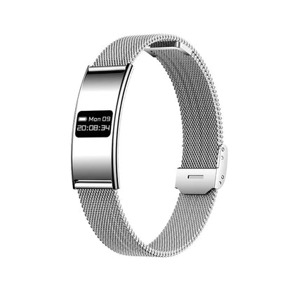 NEXIA Smart Bracelet 24/7 Health, Fitness, Silver CHN