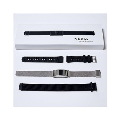 NEXIA Smart Bracelet 24/7 Health, Fitness, Silver CHN