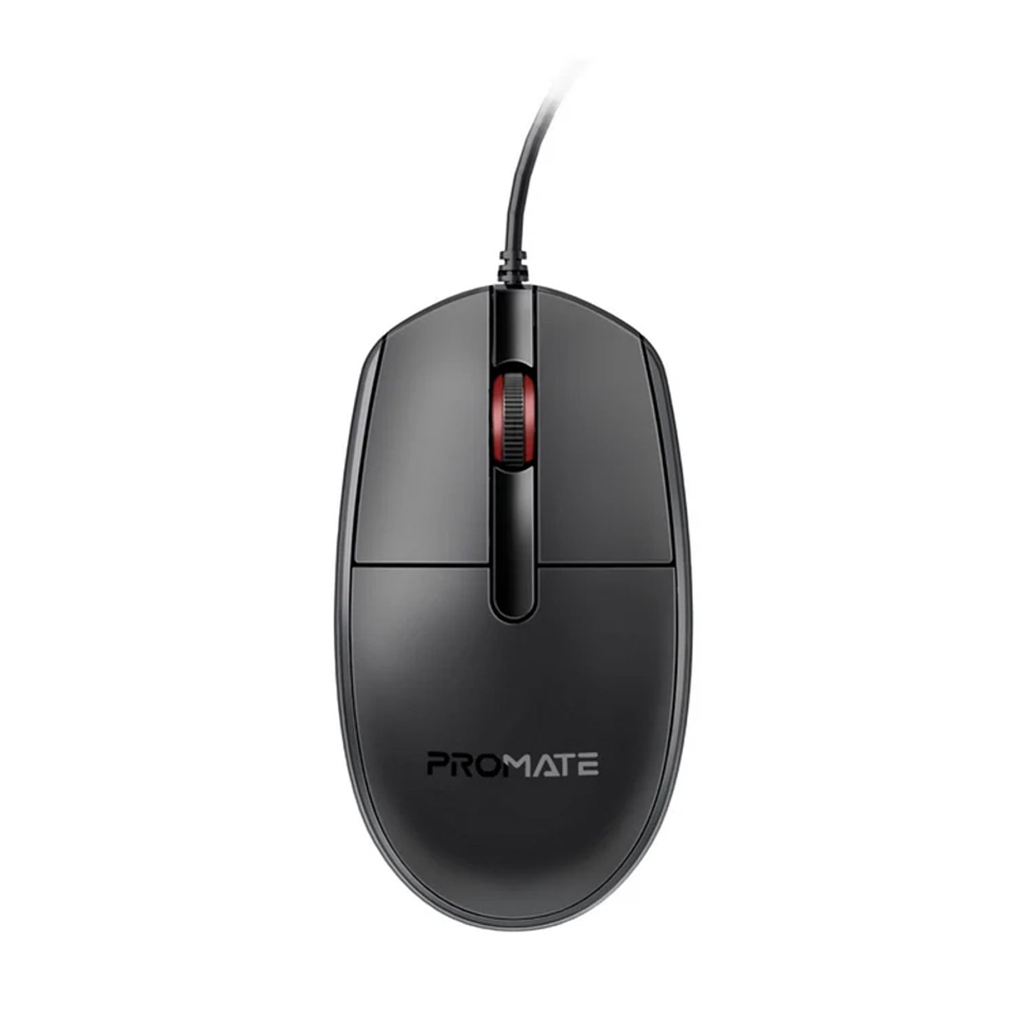 PROMATE Ergonomic Design Wired Optical Mouse