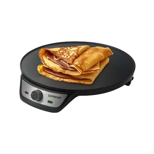 SuperChef Crepe Maker 1200 Watt