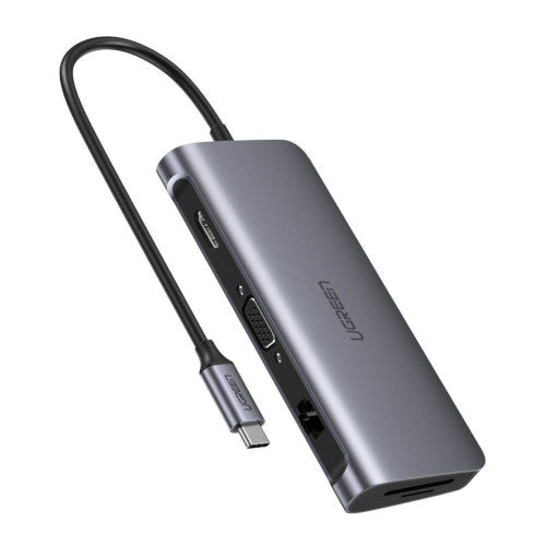 UGREEN 9 IN 1 USB-C HUB SVGA+RJ45+4K HDMI