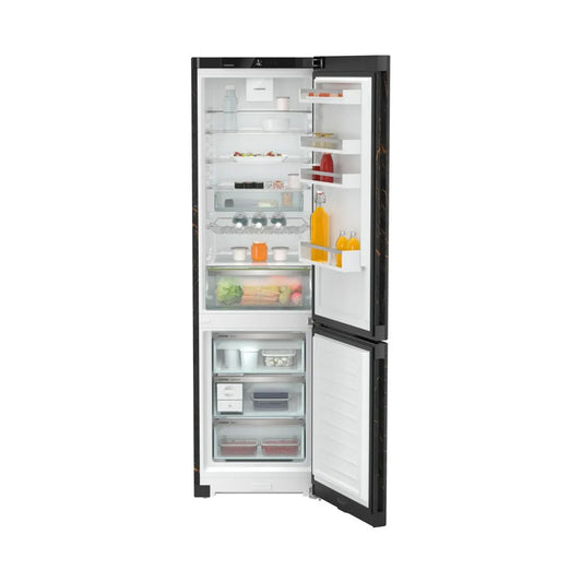 LIEBHERR Refrigerator Bottom Freezer 371 L Duo Cooling Black