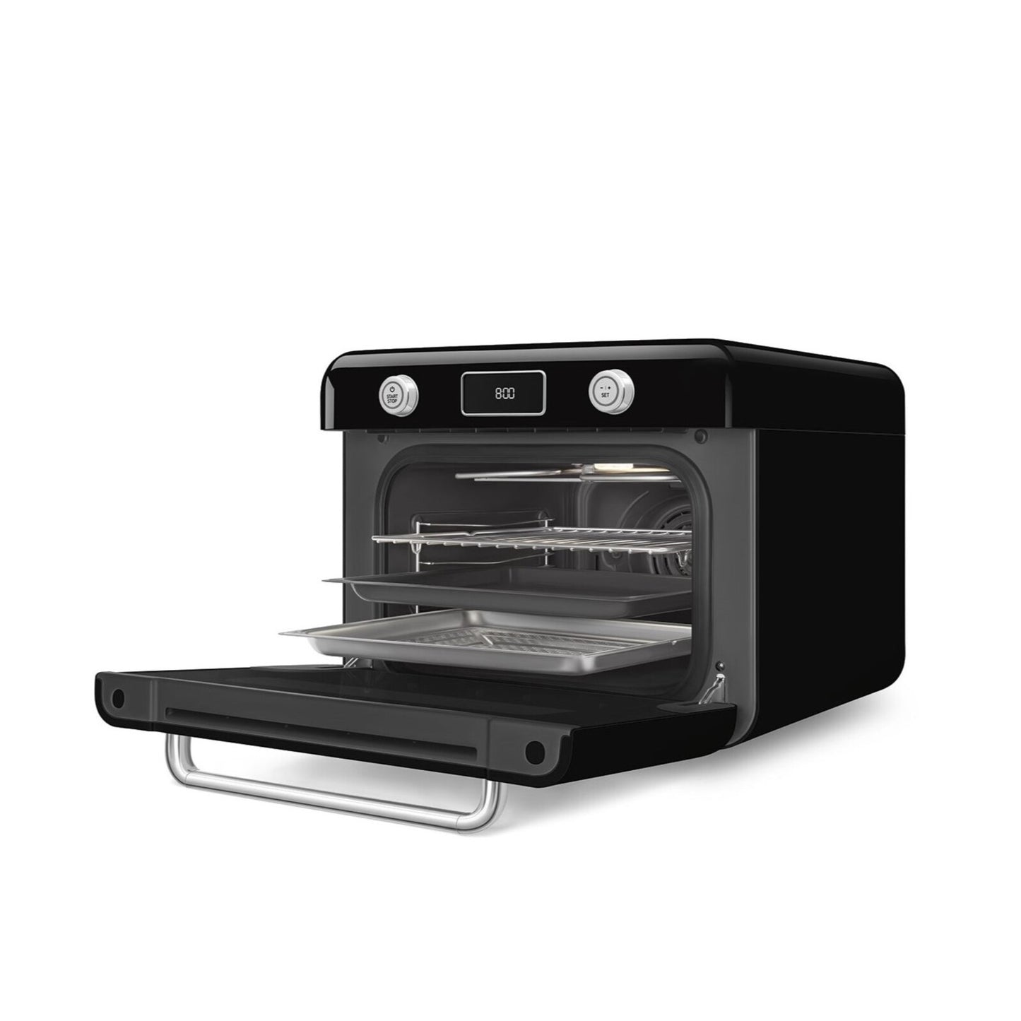Smeg Countertop Combi Steam Oven 1800w 40L Black