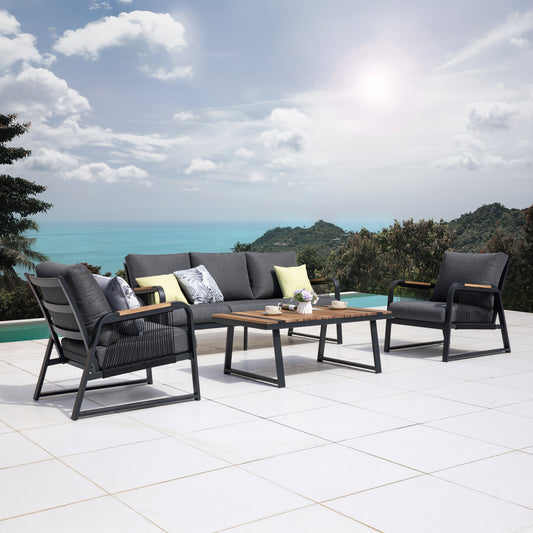 Outdoor Como 5S+Table ELEGANT DESIGN