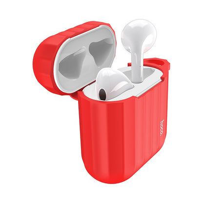 HOCO WB10 AIRPODS 1/2 SILICONE CASE - RED