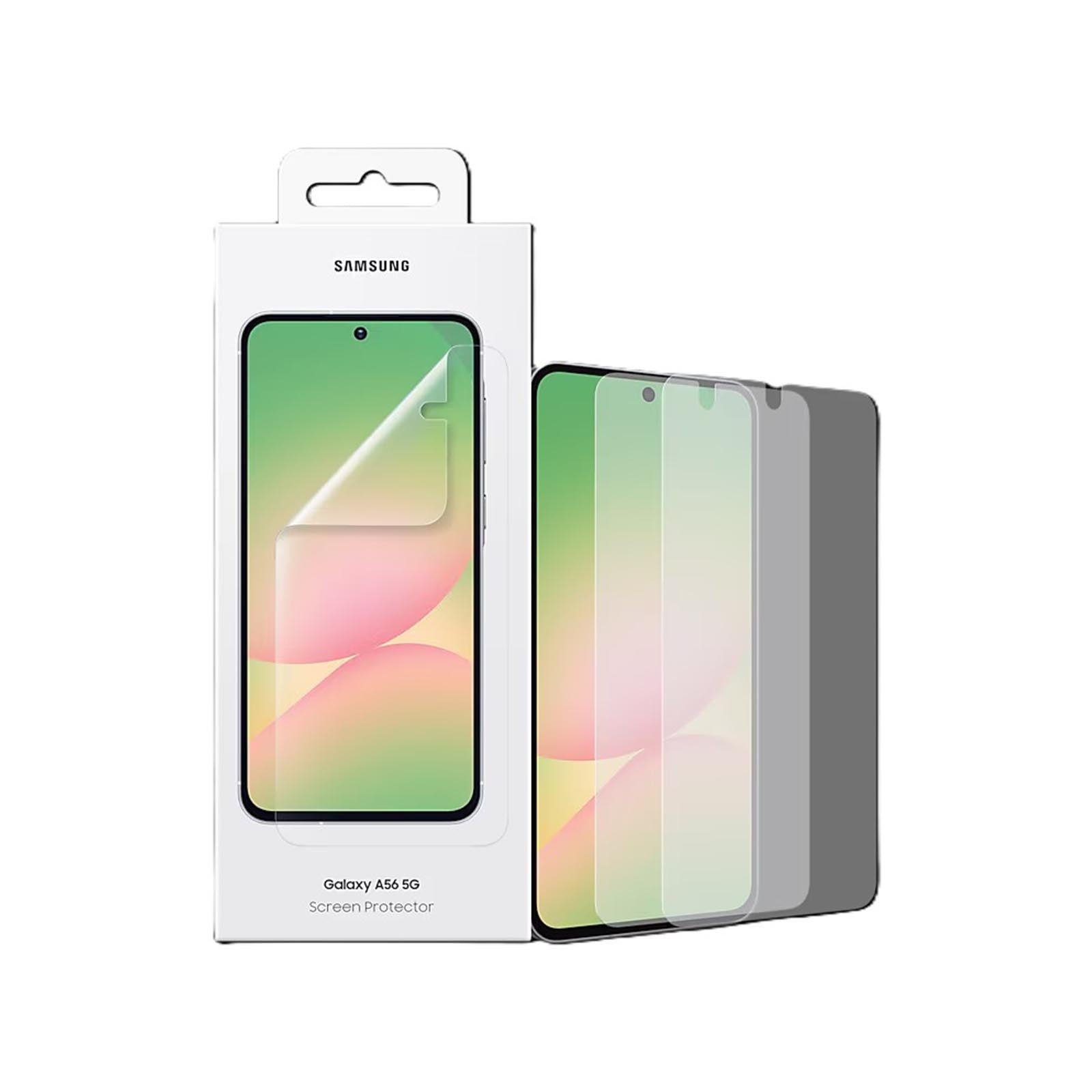 Cover and Screen Protector For Samsung A56
