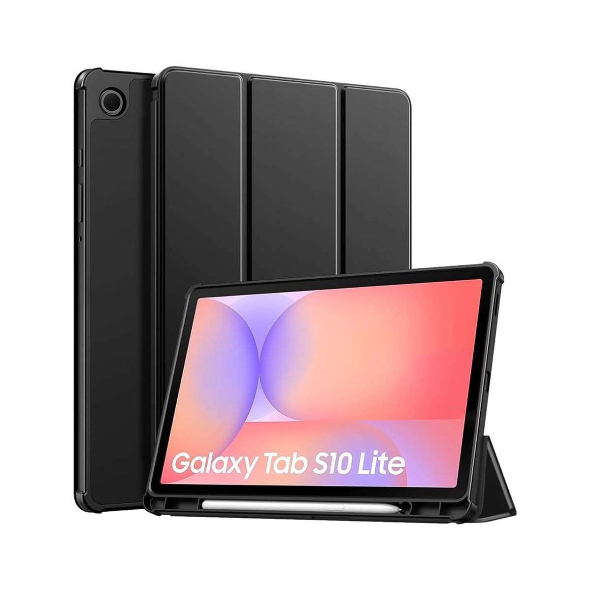 Cover S10 Lite With Pen Slot - Black
