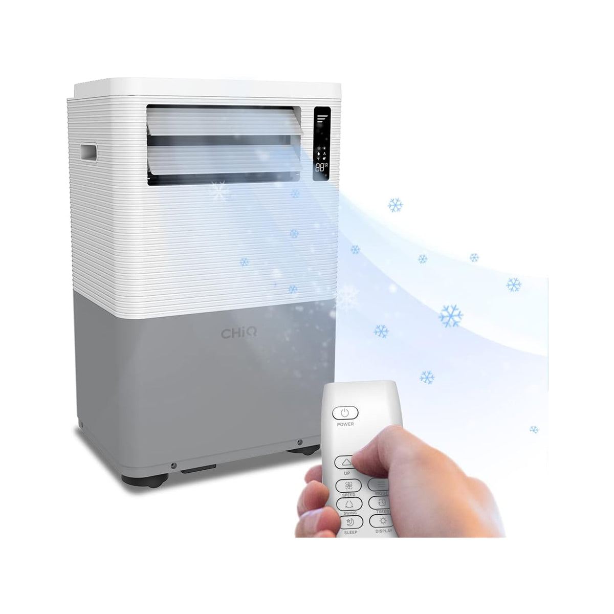 CHIQ AC Portable 9000 BTU On/ Off White CHIQ