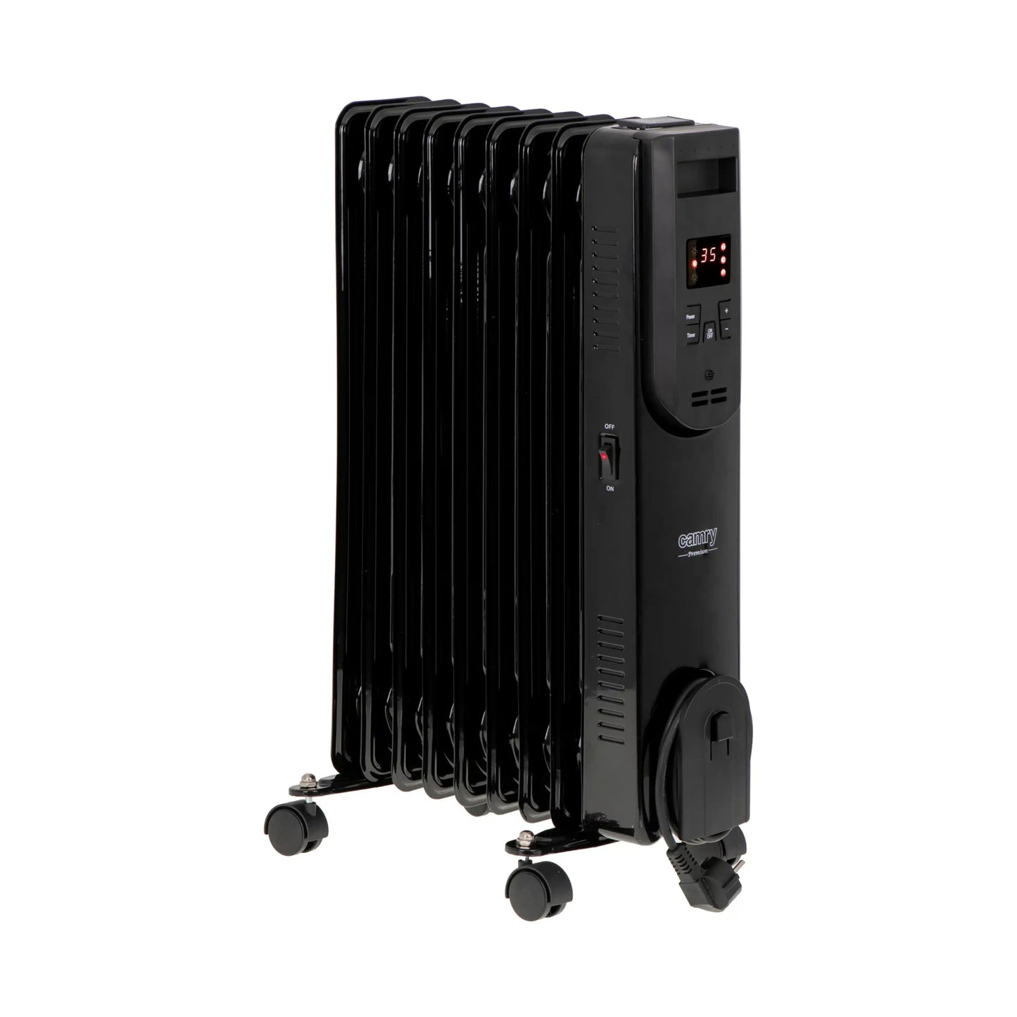 Camry Oil Heater 2000w 3 Heating Power 9 Fins With Remote