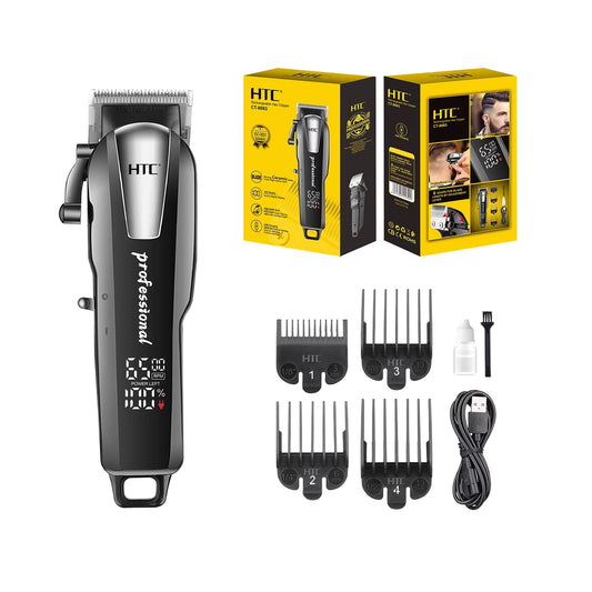 HTC Hair Clipper Barber Luxury Digital Display HTC