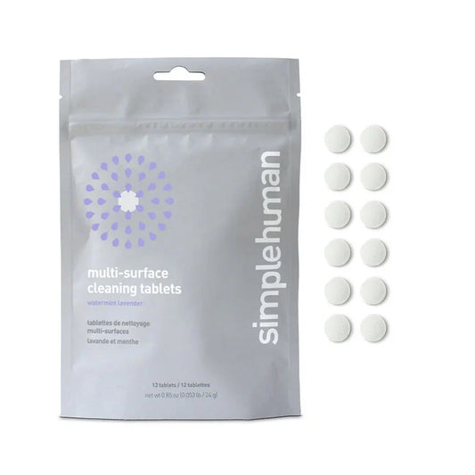 MULTI-SURFACE CLEANING TABLETS, WATERMINT LAVENDER SIMPLE HUMAN