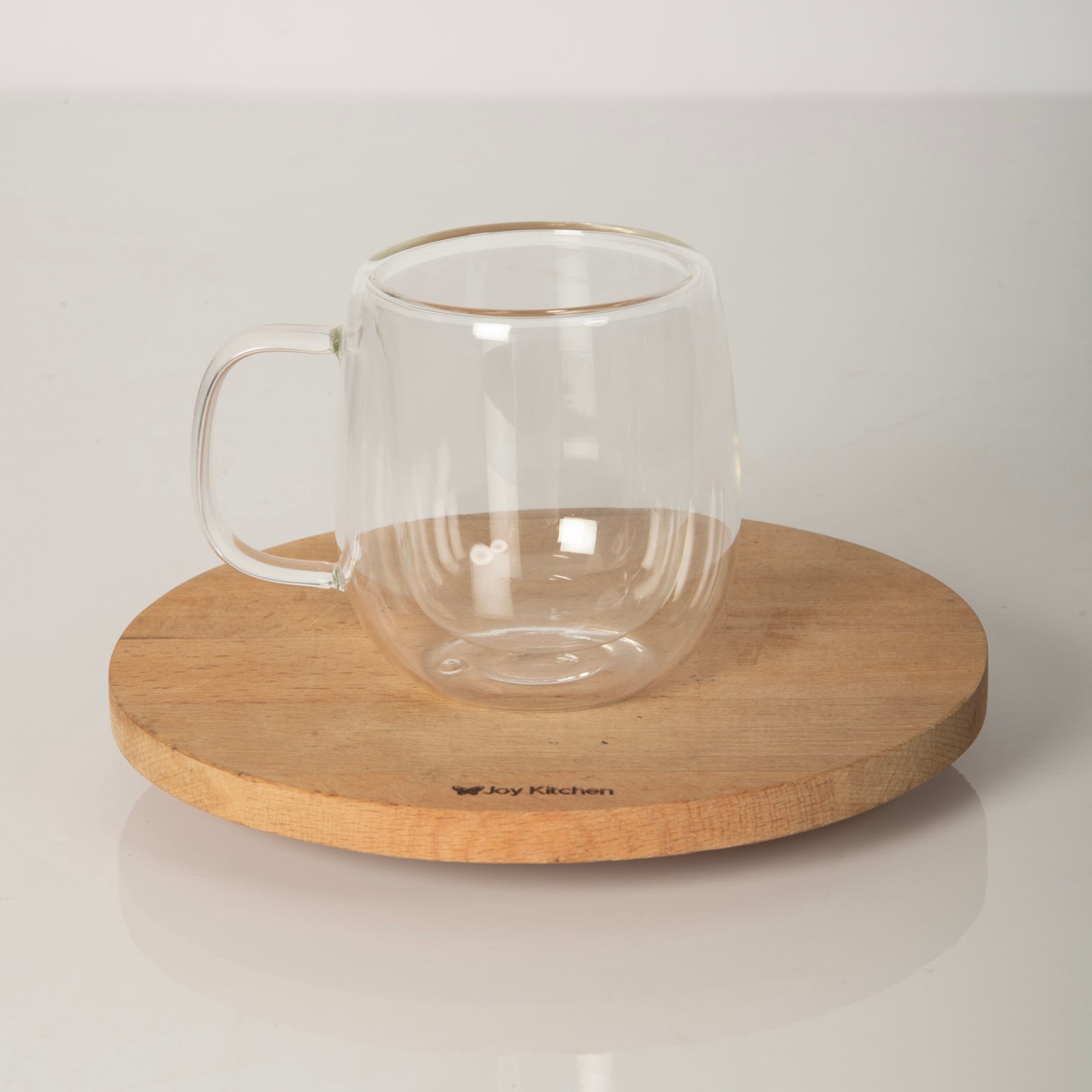 COFFEE CUP WITH WOODEN PLATE