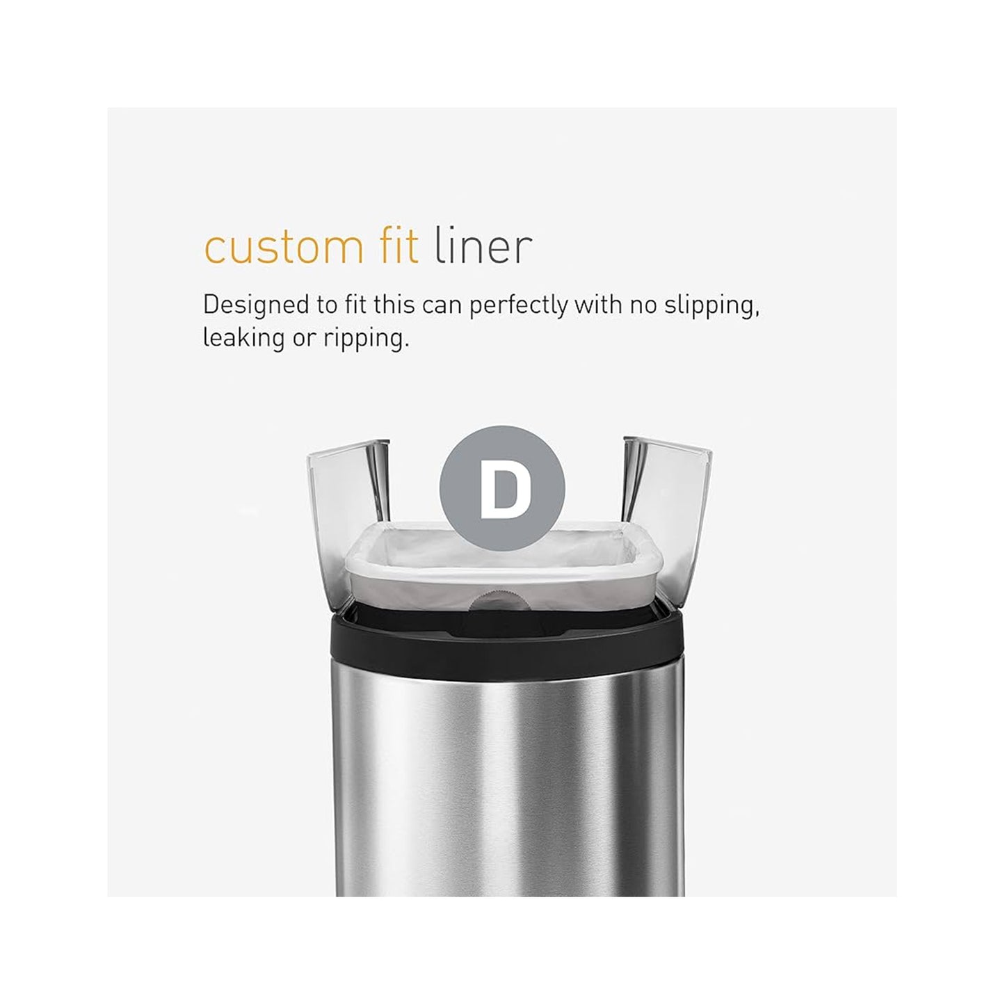 Butterfly Liner Code D20L Pack of 20 SIMPLE HUMAN