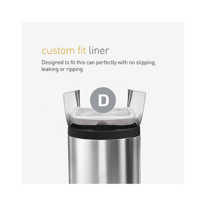 Butterfly Liner Code D20L Pack of 20 SIMPLE HUMAN