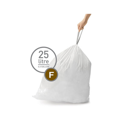 Liner_Code F_25L_Pack of 20 SIMPLE HUMAN