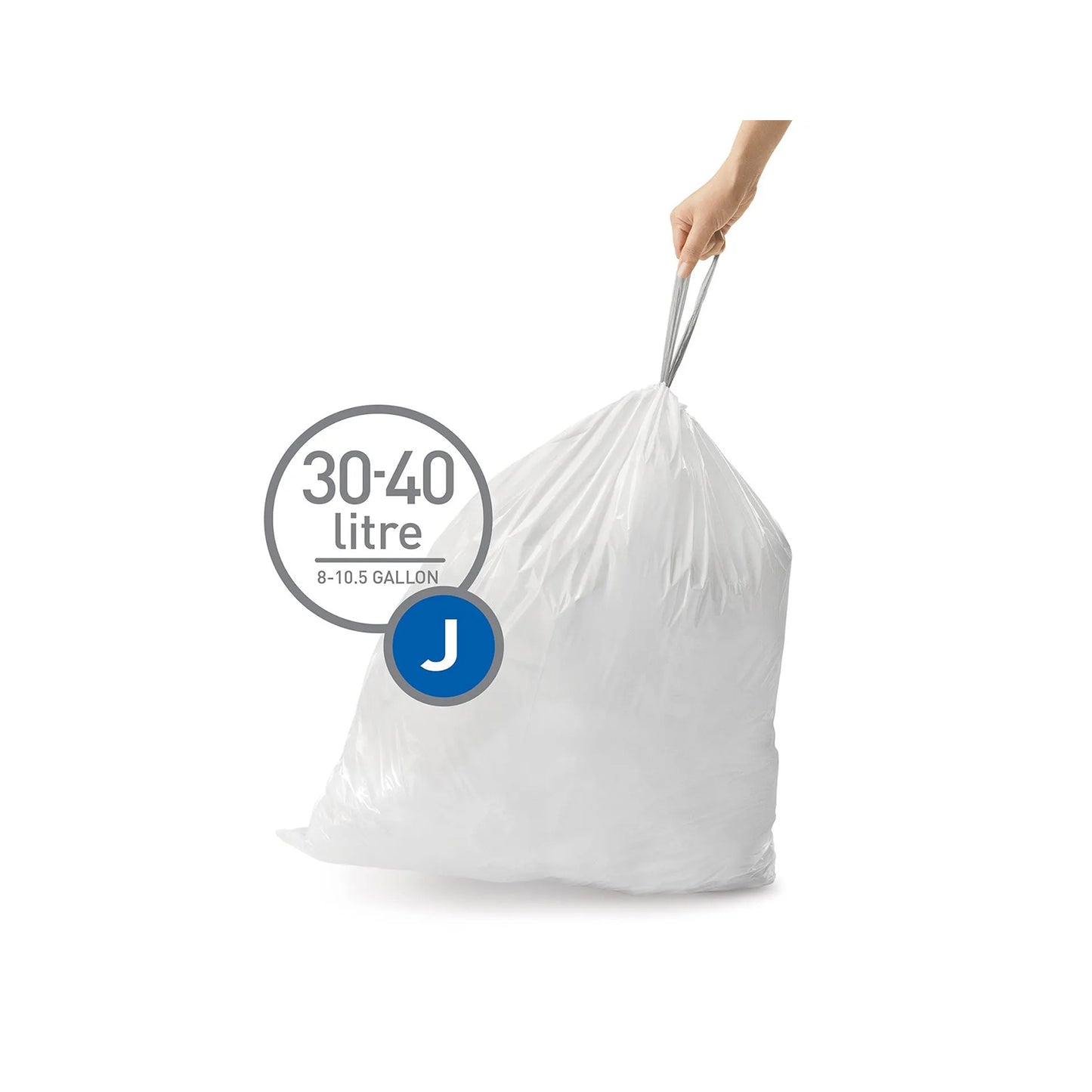 Liner Code J30-40L Pack of 20 SIMPLE HUMAN