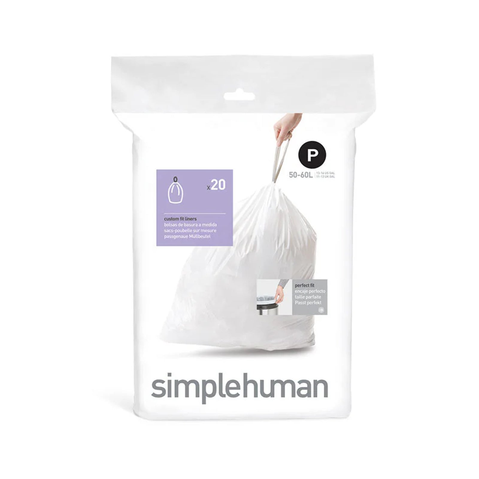 Liner Code P_60L Pack of 20