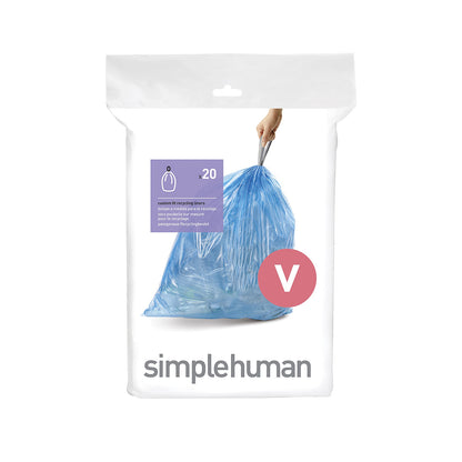 Liner Code V16 to 18L Pack of 20 SIMPLE HUMAN