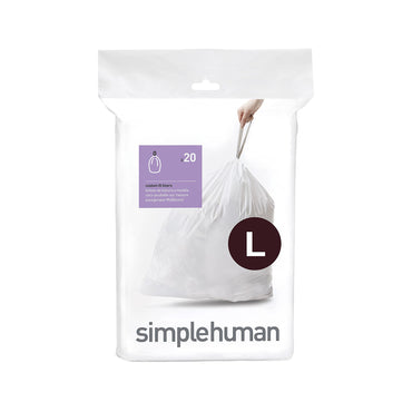 Liner Code L_18L Pack of 20 SIMPLE HUMAN