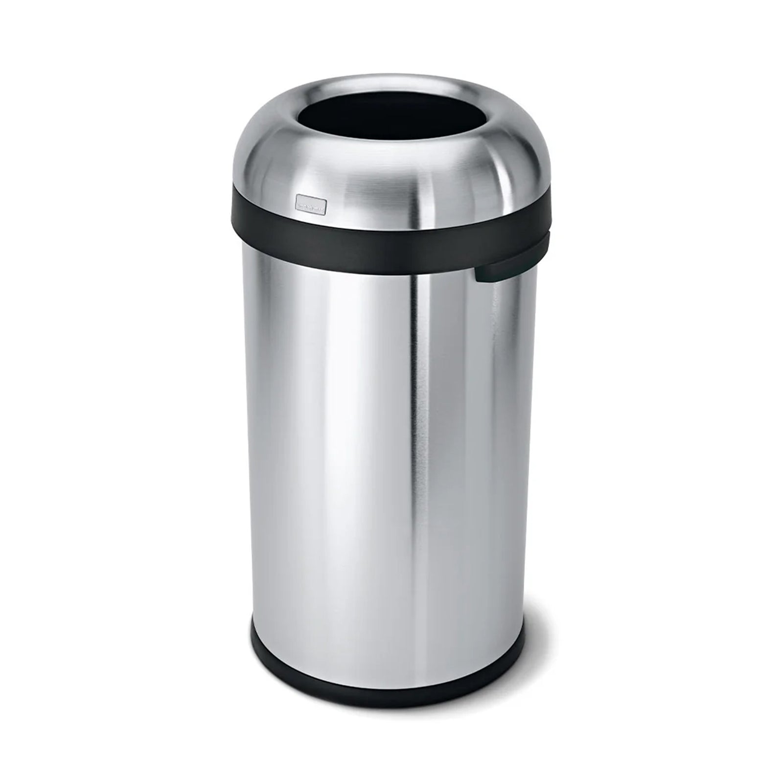 Bullet Open Bin_Brushed Steel_60L