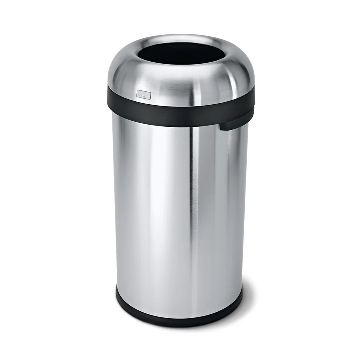Bullet Open Bin_Brushed Steel_60L SIMPLE HUMAN