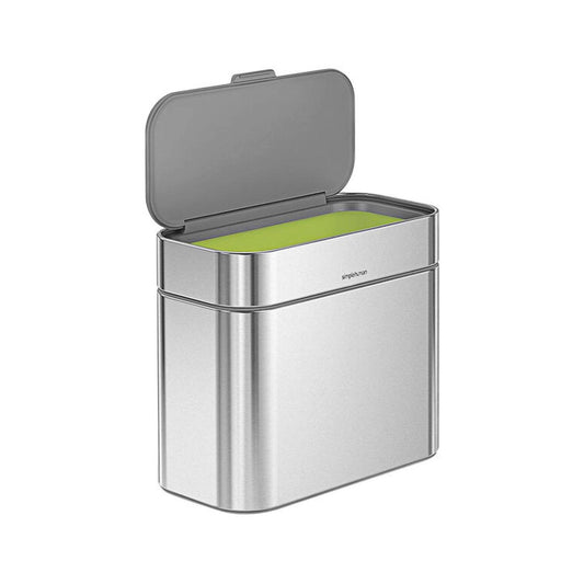 Compost Caddy Brushed Stainless Steel SIMPLE HUMAN