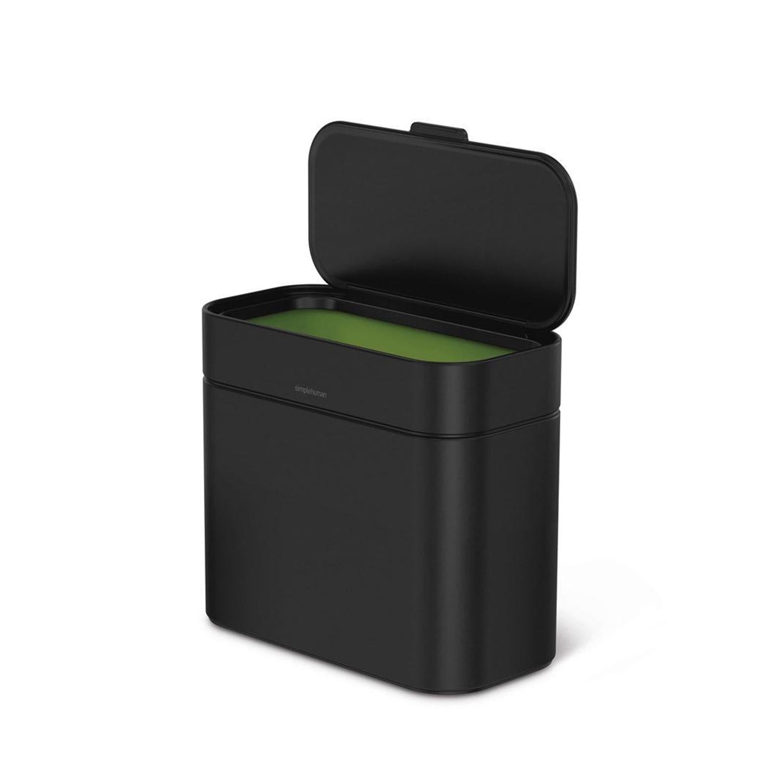 COMPOST CADDY MATTE BLACK SIMPLE HUMAN