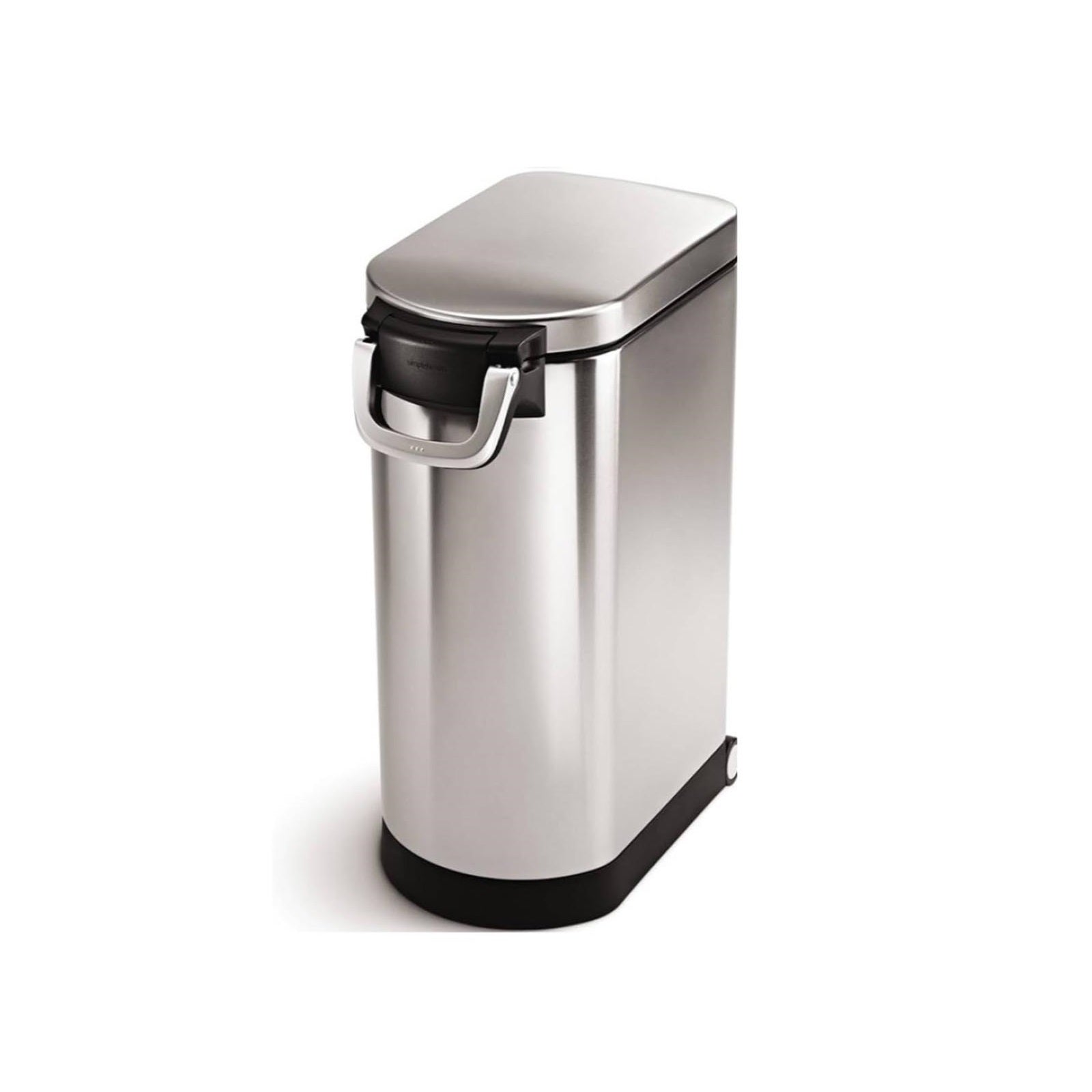 Pet Food Bin_FPP Brushed Steel_35L