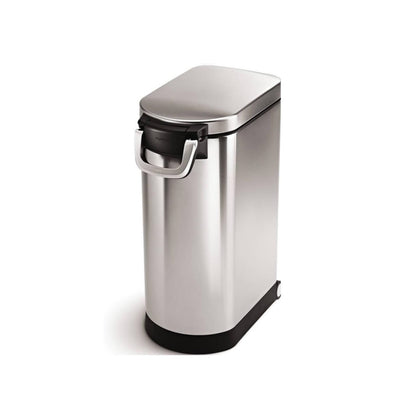 Pet Food Bin_FPP Brushed Steel_35L SIMPLE HUMAN