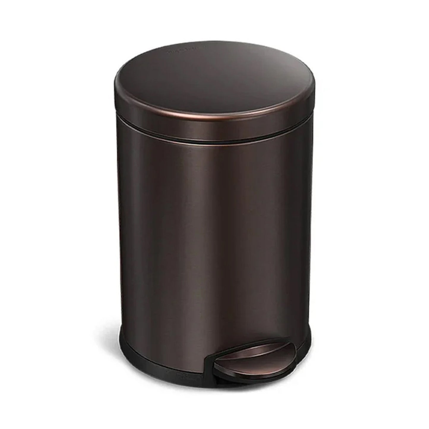 Round Pedal Bin_Dark Bronze_4.5L