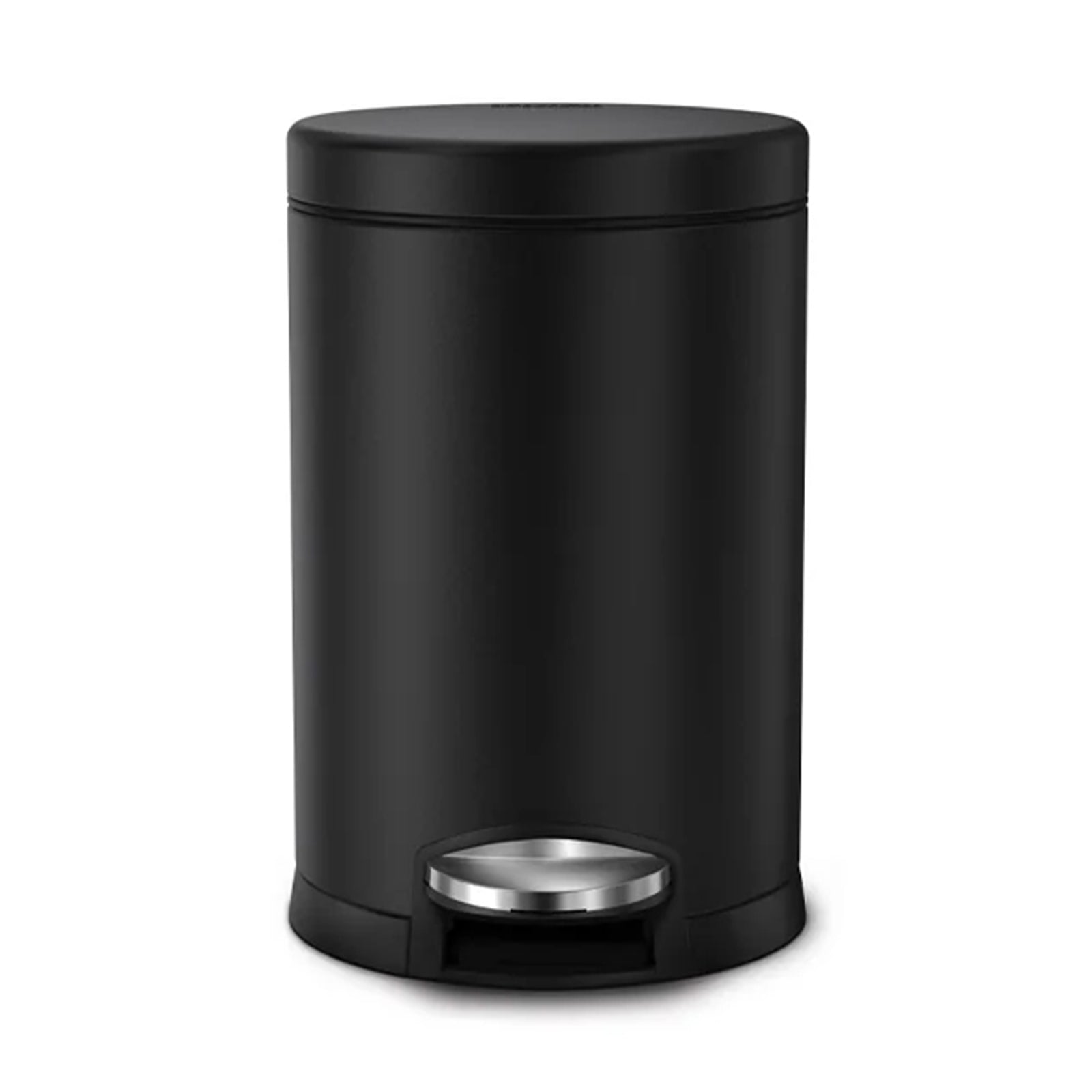 4.5L ROUND PEDAL BIN, MATTE BLACK