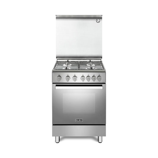 ELBA Cooker 60 cm 4 Gas Burners Stainless Steel