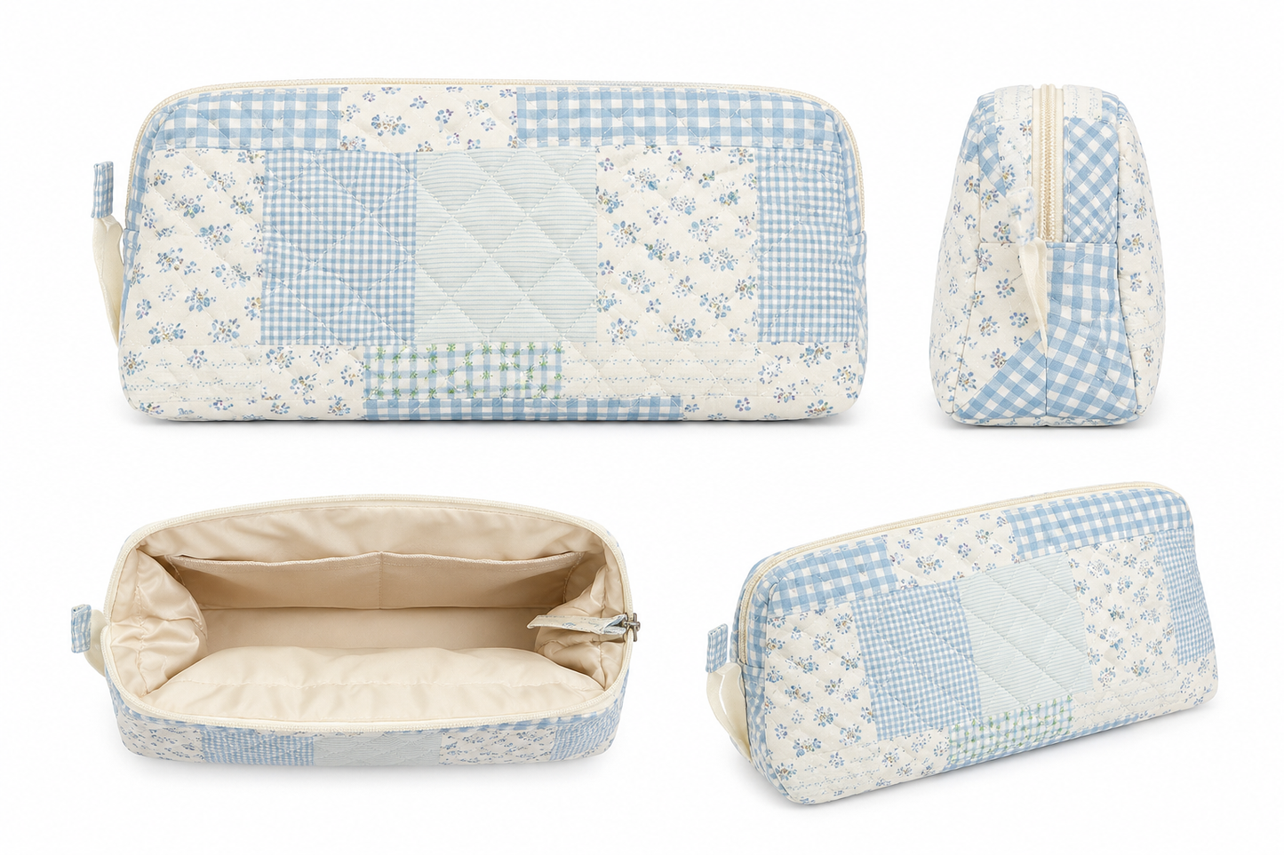 Blue & White Hair Dryer Bag CHN