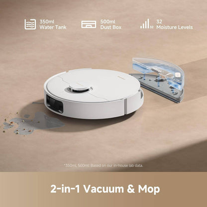 Dreame Robot Vacuum Cleaner 5200mAh 400mL 46w 13,000Pa