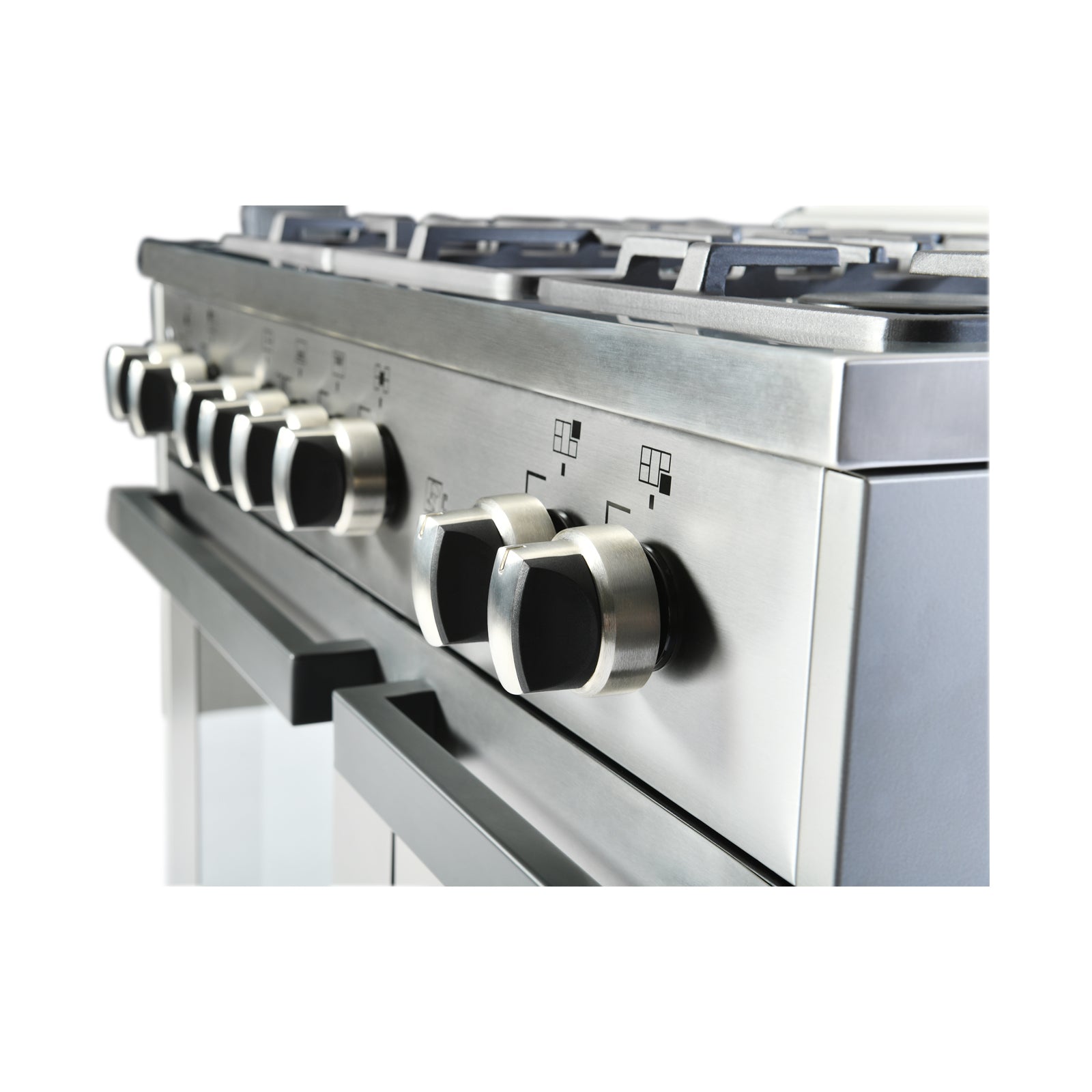 SUPER CHEF Cooker Bottle 90Cm 5 Gas Burners Semi-Pro Inox