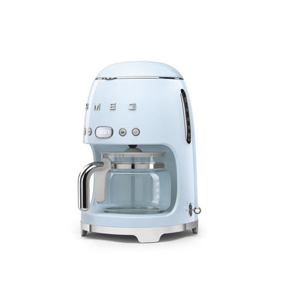 Smeg Drip Coffee Machine 1.4L Pastel Blue SMEG