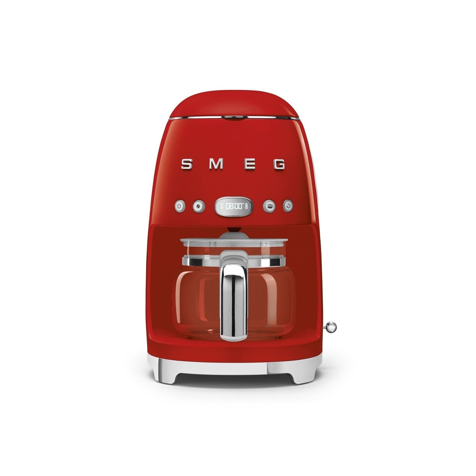 Smeg Drip Coffee Machine 1.4L Red