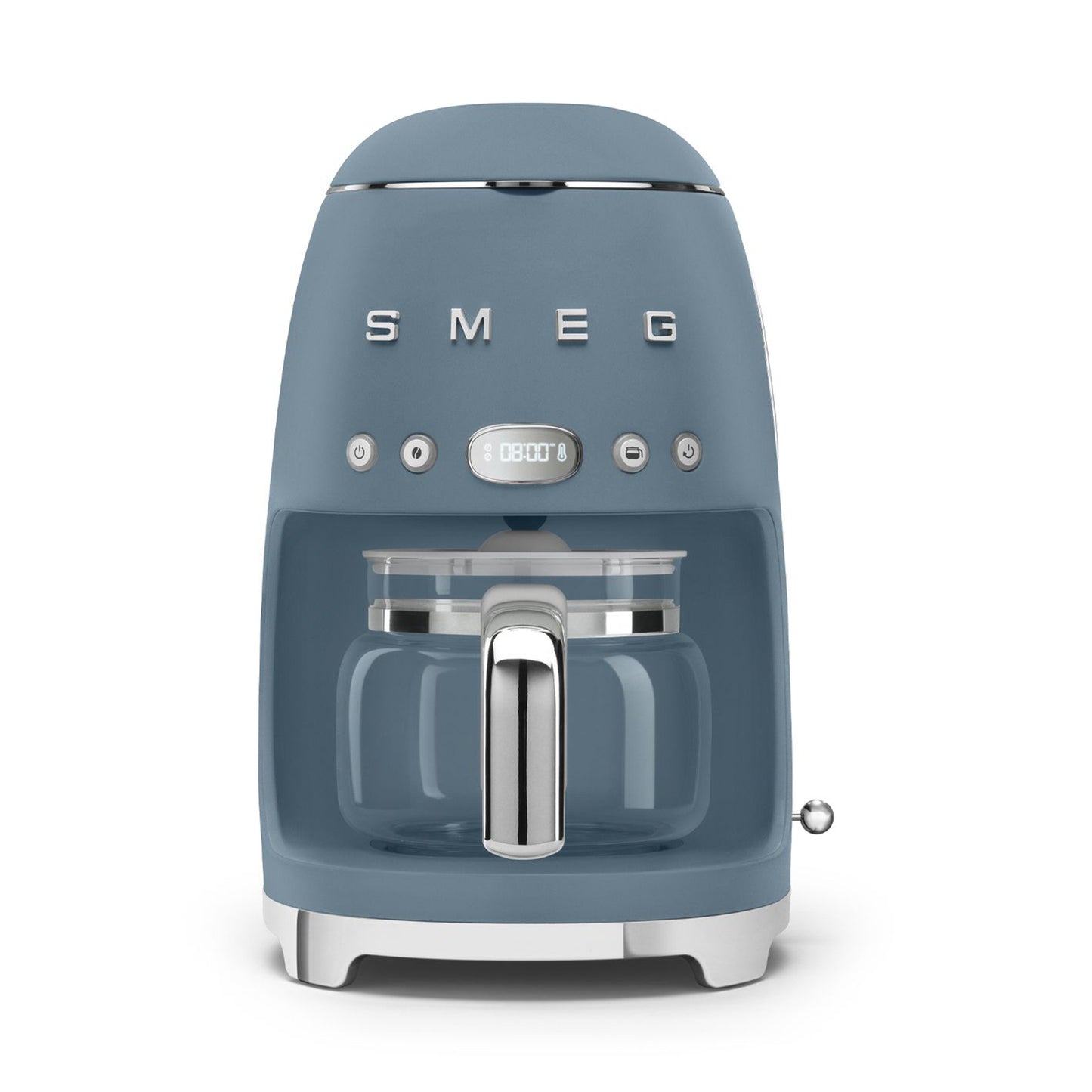 Smeg Drip Coffee Machine 1.4L Storm Blue Matt
