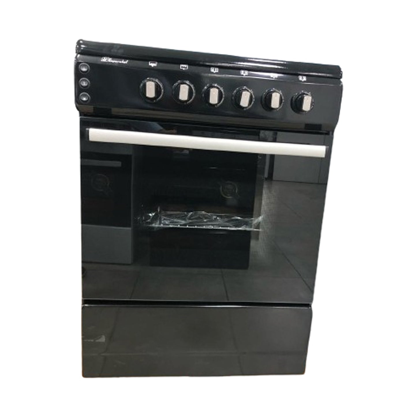 SUPER CHEF Cooker 60 Cm 4 Burners Black