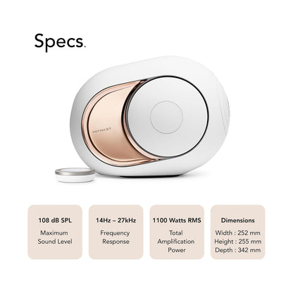 DEVIALET PHANTOM HIGH END WIRELESS SPEAKER 108db GOLD