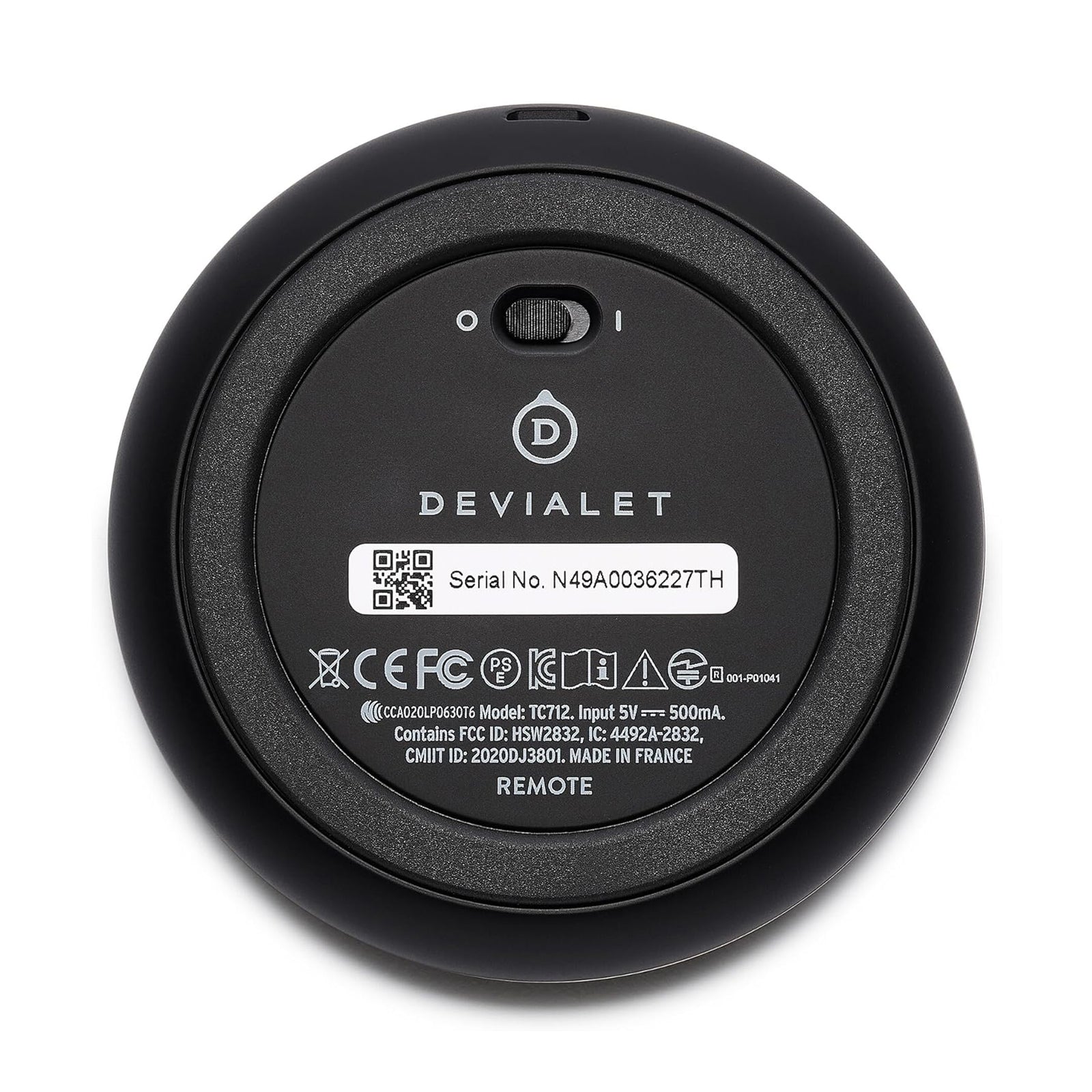 DEVIALET REMOTE CONTROL V2 LIGHT WEIGHT DESIGN