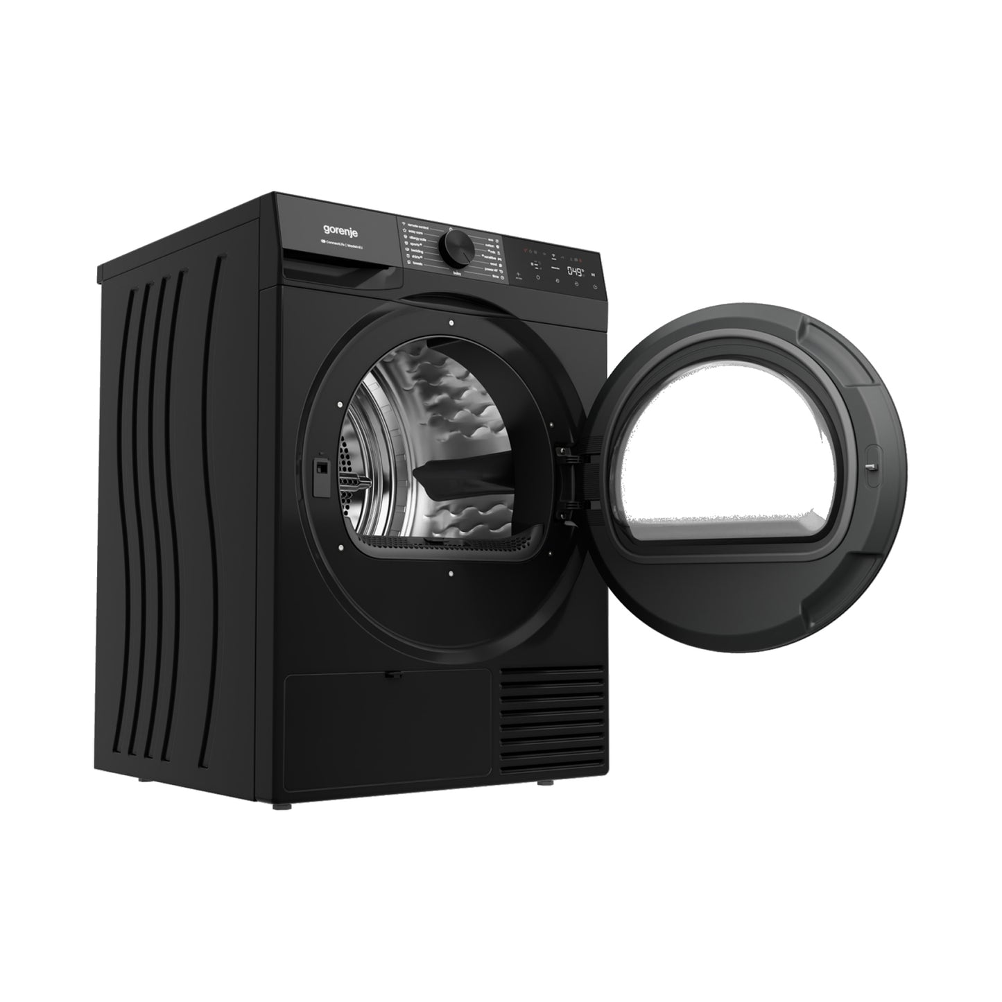 GORENJE Dryer Condenser 8KG Heat Pump Wifi Black
